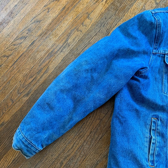 Vintage Black Canyon Sherpa Denim Jacket - Picture 6 of 8